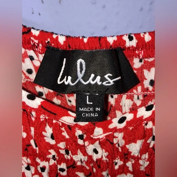 NWOT Lulu’s dress size L - Picture 5 of 11